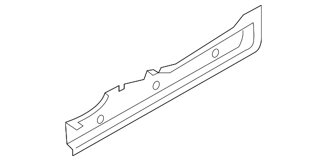 Inner Rocker - Porsche (971-809-529-Y-GRV)