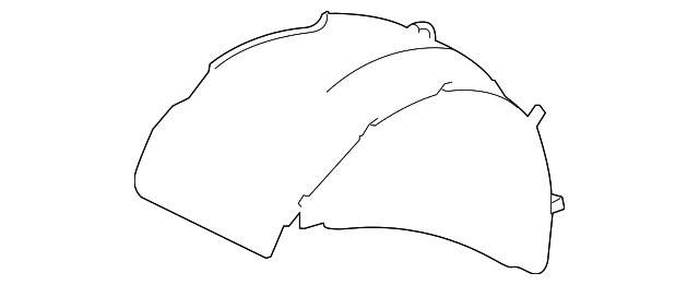 Rear Fender Liner - Porsche (971-810-907)