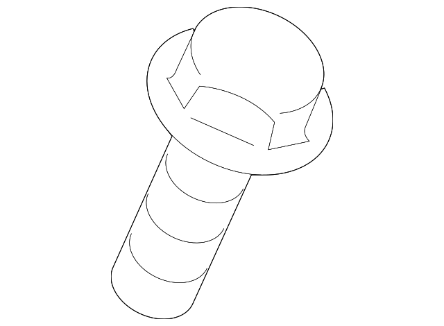 Hinge Bolt - Porsche (900-075-466-01)