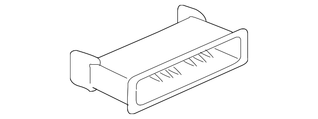 Instrument Panel Storage Compartment - Porsche (996-552-253-01-01C)