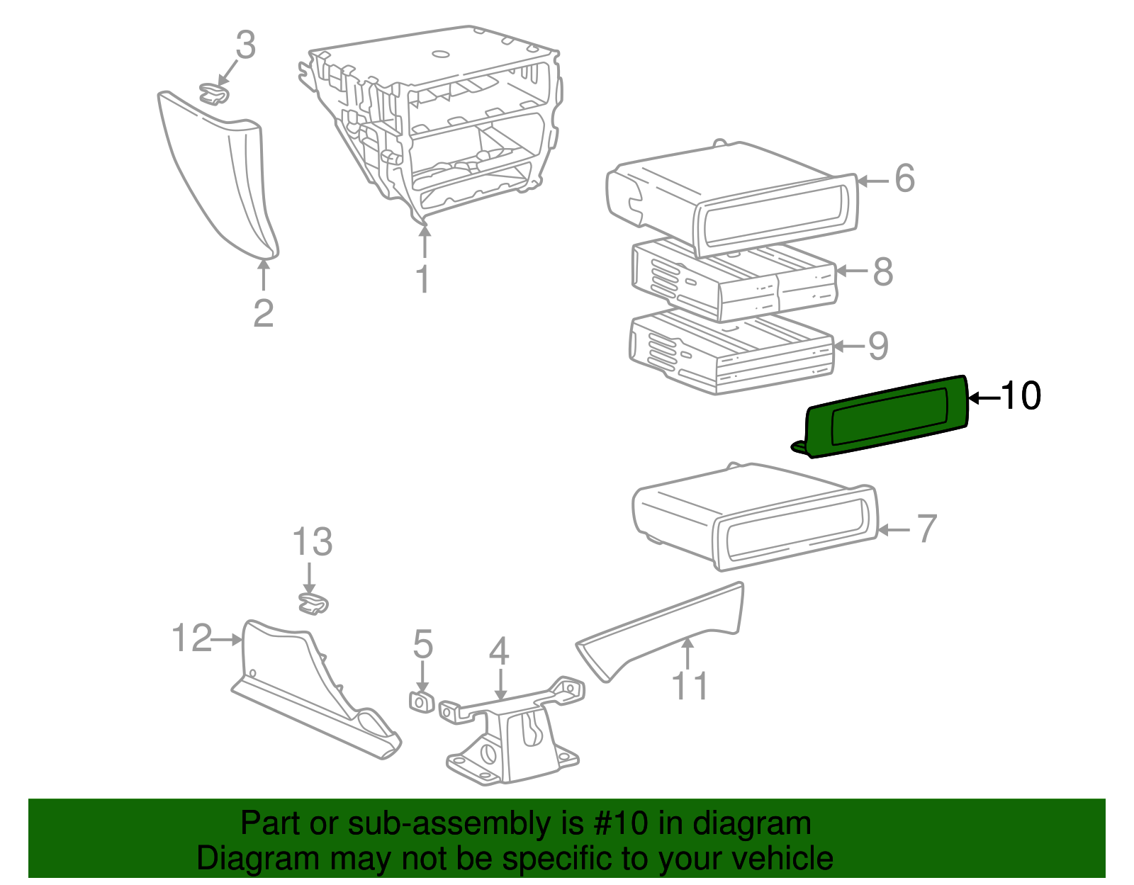 Front Trim - Porsche (996-552-087-03-A11)
