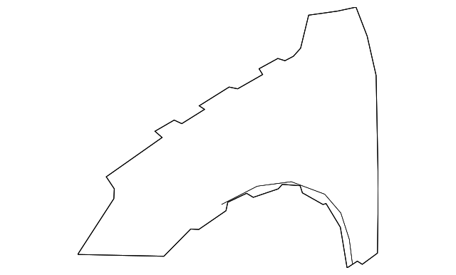 Fender - Porsche (9Y0-821-105-DY-GRV)