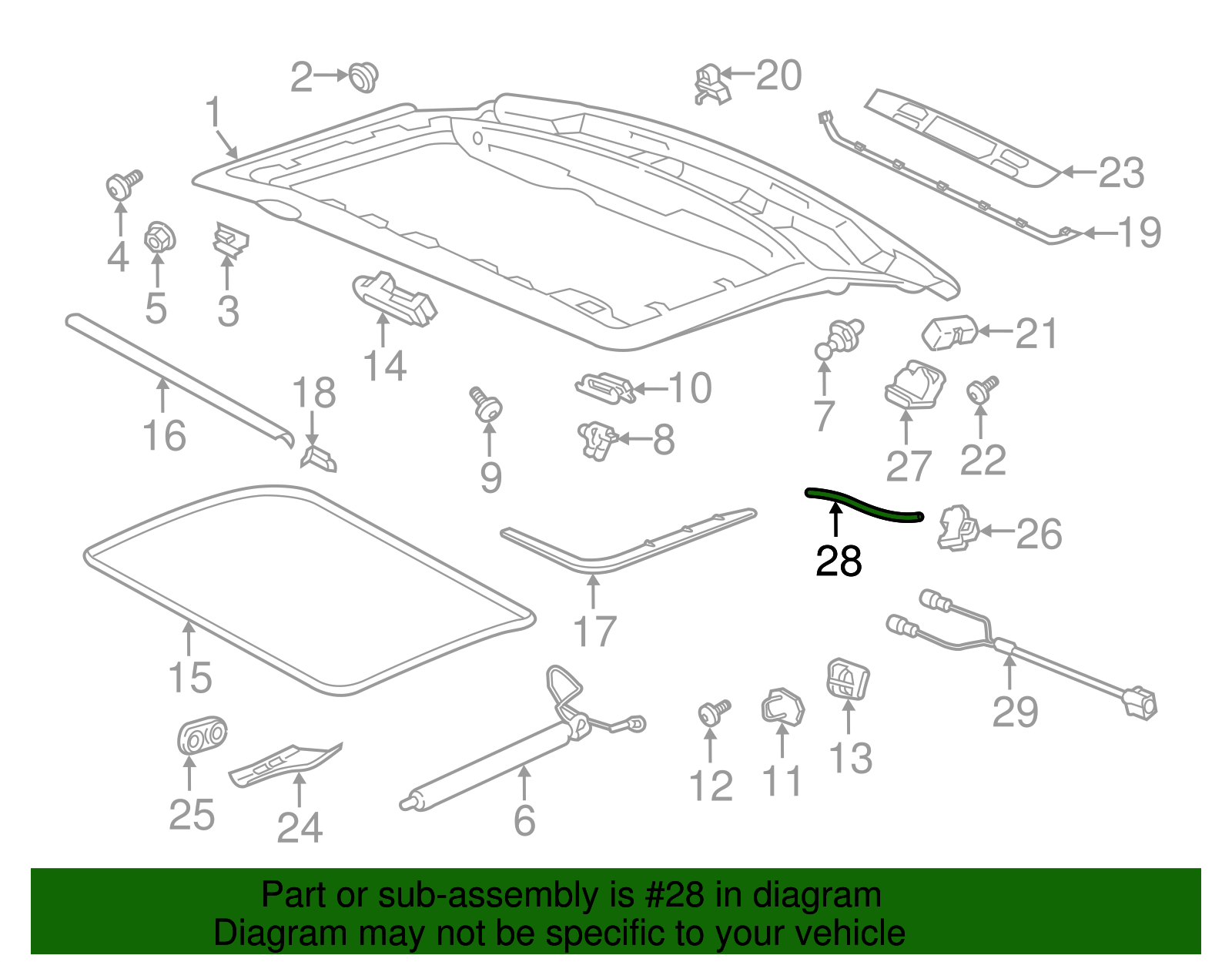 Cable - Porsche (971-827-535-A)