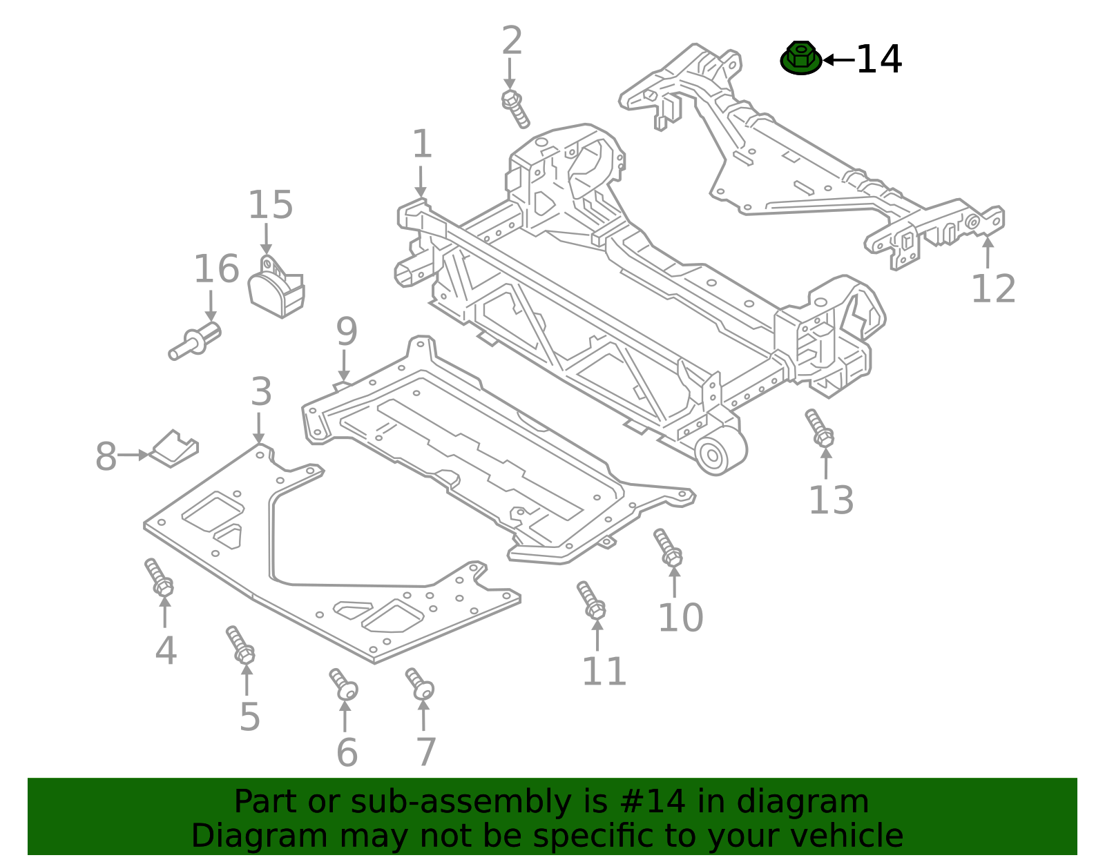 Rear Reinforced Nut - Porsche (N-106-092-07)