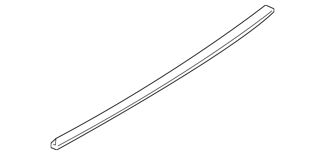 Belt Molding - Porsche (971-839-476-V09)