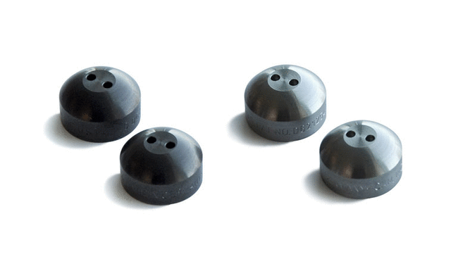 Security Caps - Black - Porsche (PNA-705-004-01)