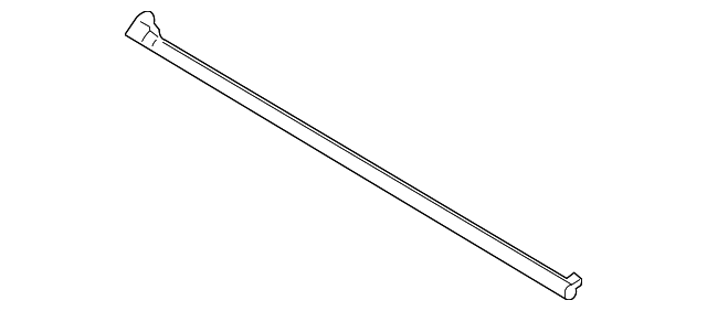 Lower Weather-Strip - Porsche (9J1-837-640)