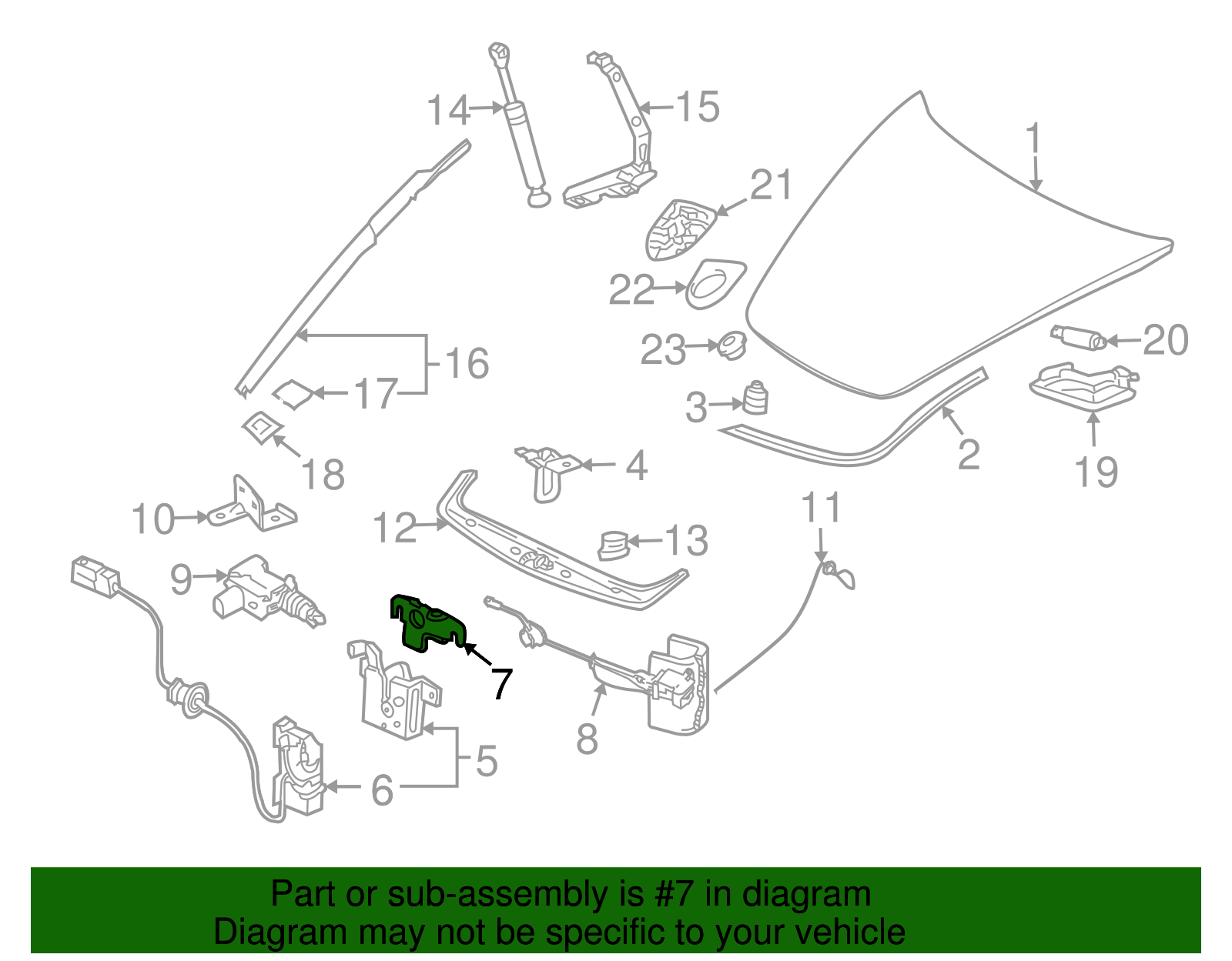 Lock Cover - Porsche (996-511-653-00)