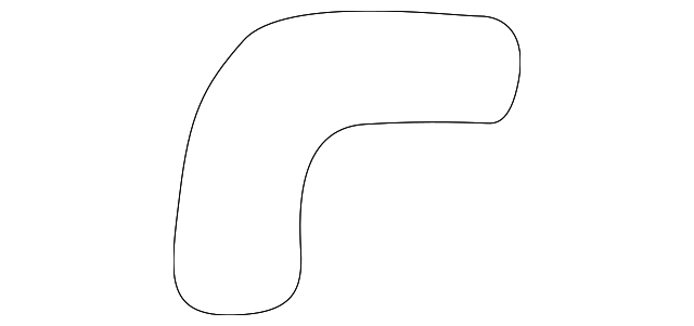 Secondary Air Injection Pump Hose - Porsche (996-113-241-53)