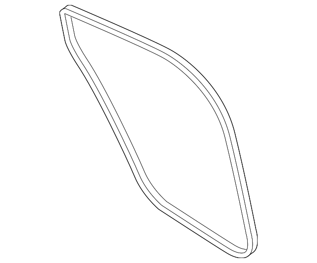 Weather-Strip On Body - Porsche (9J1-833-721-AY)