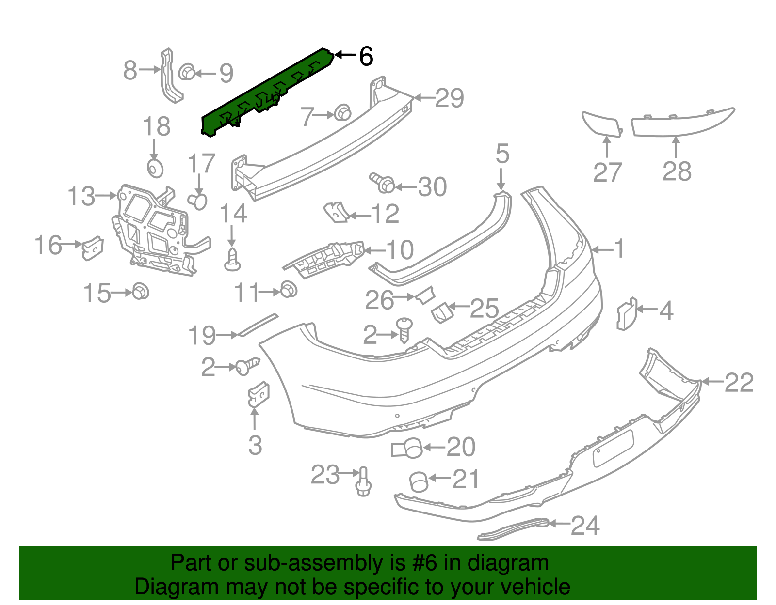 Center Support - Porsche (970-505-641-02)