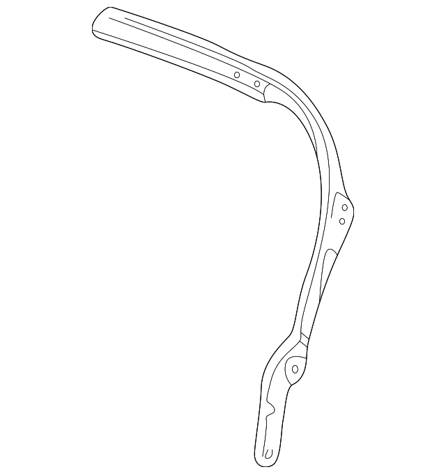 Center Bow - Porsche (996-561-037-02)
