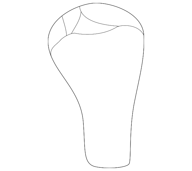 Automatic Transmission Shift Lever Knob - Porsche (996-426-069-10-FGP)