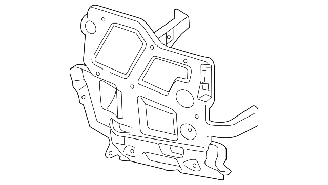 Side Support - Porsche (970-505-631-04)