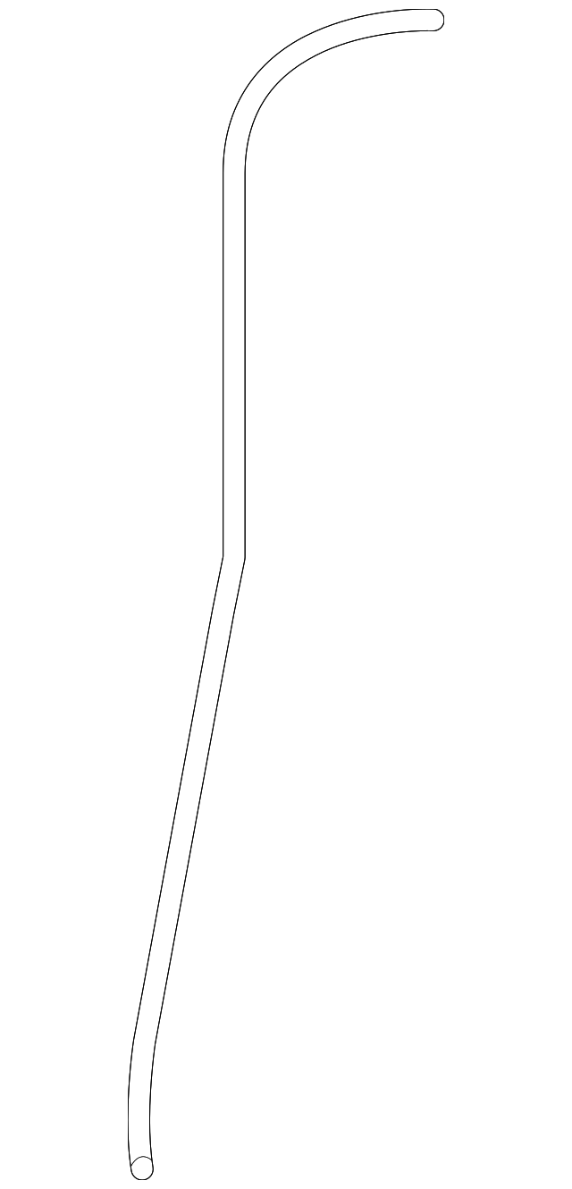 Vacuum Hose - Porsche (000-043-205-01)