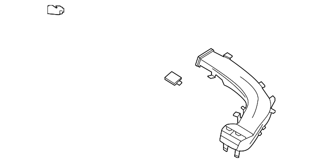 Front Duct - Porsche (9J1-819-702-5Q0)