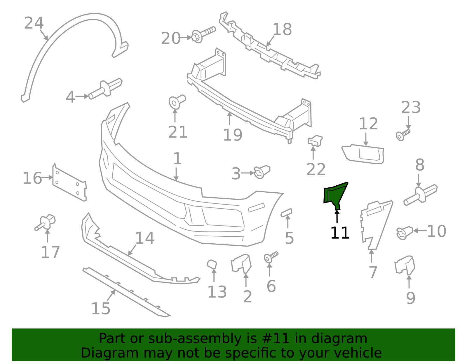 Air Guide - Porsche (9Y0-807-958-H-OK1)