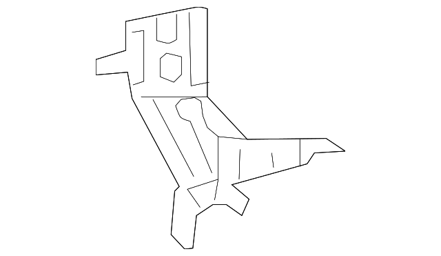 Front Bracket - Porsche (PAB-821-131-GRV)