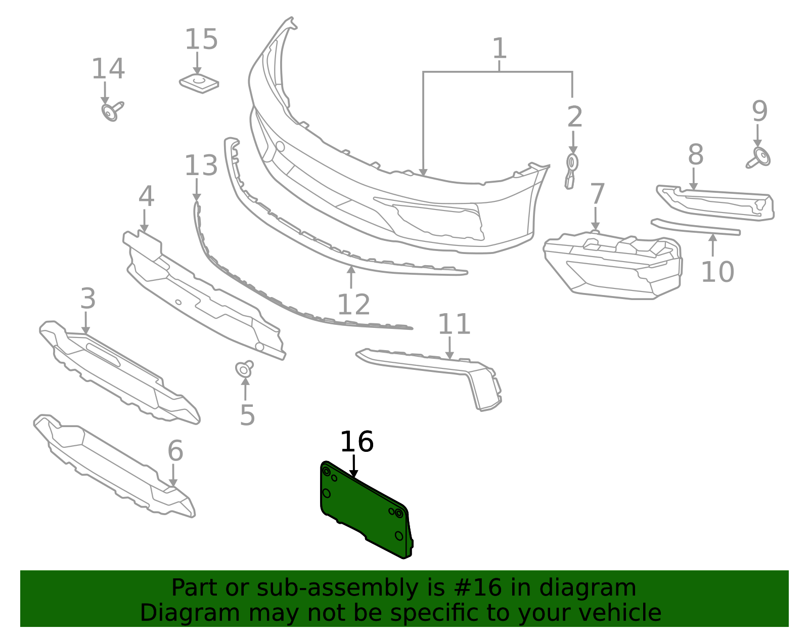 License Bracket - Porsche (992-807-999-J-OK1)