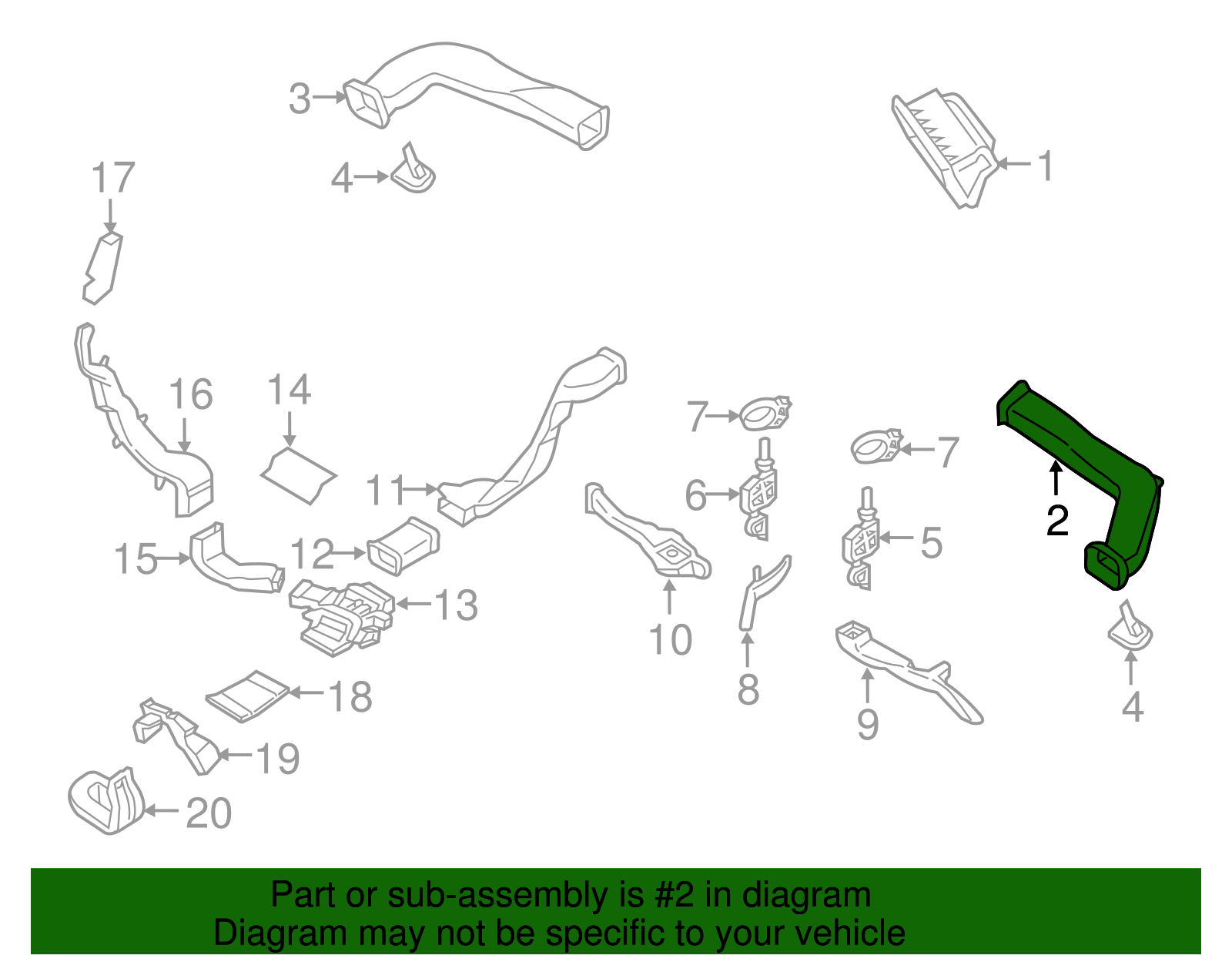 Front Duct - Porsche (971-820-158-A)