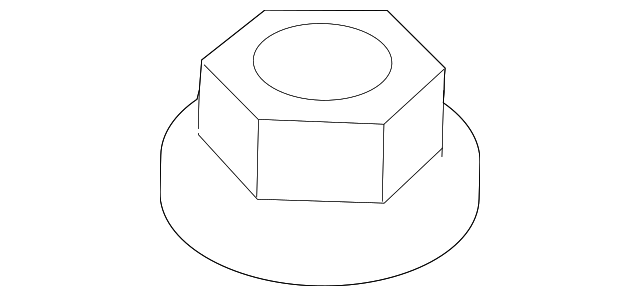 Outer Tie Rod Nut - Porsche (999-084-449-09)