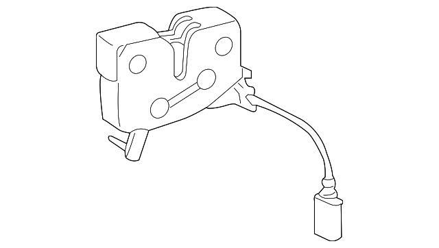 Deck Lid Latch - Porsche (997-512-053-01)