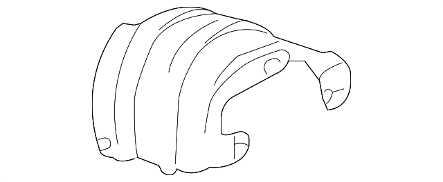 Turbocharger Mount Heat Shield - Porsche (996-123-216-74)