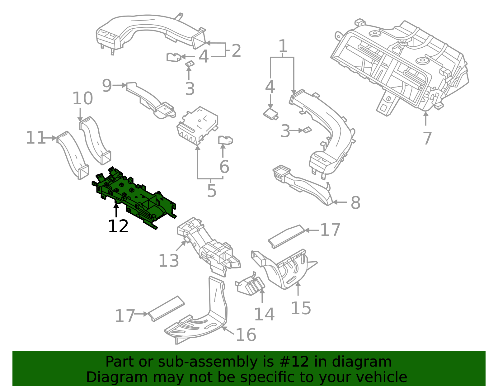 Air Tube - Porsche (9J1-815-171-E)