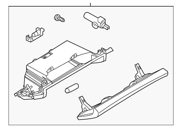 Glove Box Assembly - Porsche (971-857-095-P-A11)