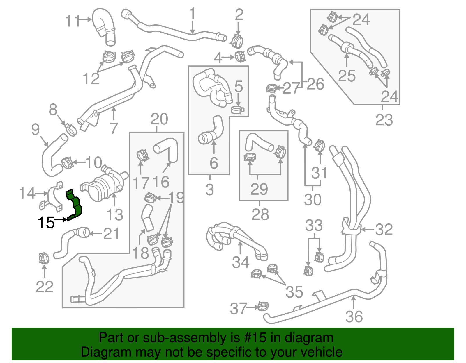 Engine Water Pump Bracket - Porsche (958-106-579-20)