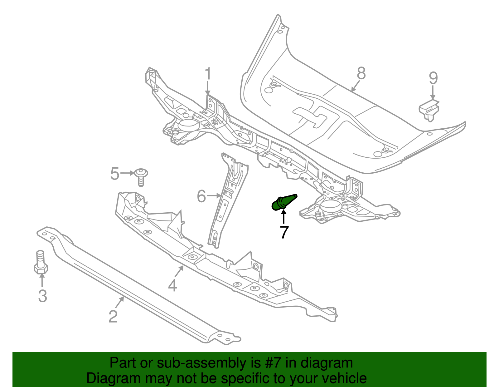Sensor - Porsche (958-505-535-00)