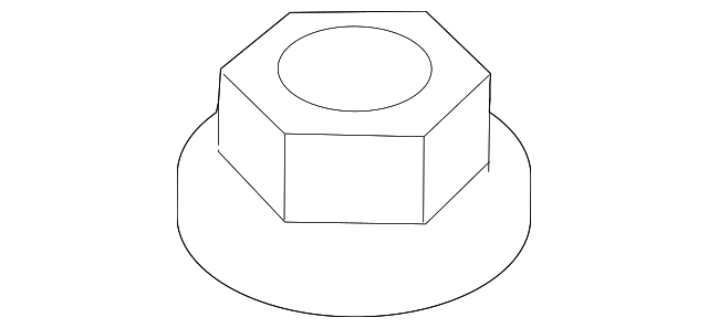 Column Assembly Nut - Porsche (999-084-630-01)