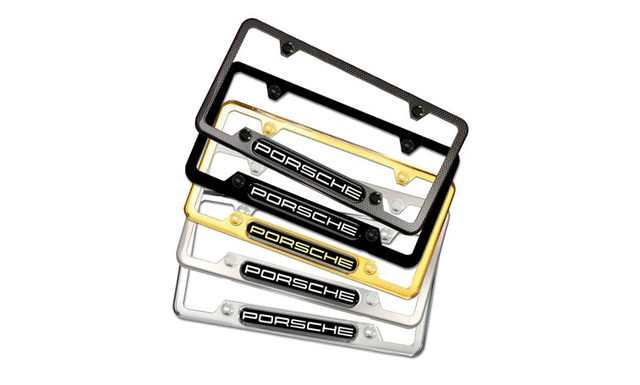 Stainless Steel Nameplate, Logo Porsche - Porsche (PNA-702-013-00)