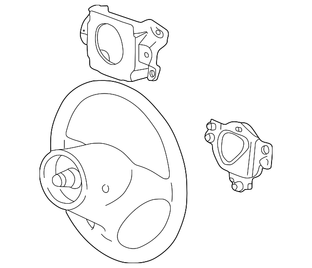 Steering Wheel - Porsche (996-347-804-64-T11)