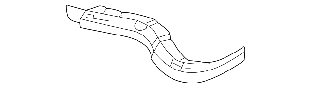 Trim Molding Bracket - Porsche (996-505-539-03)