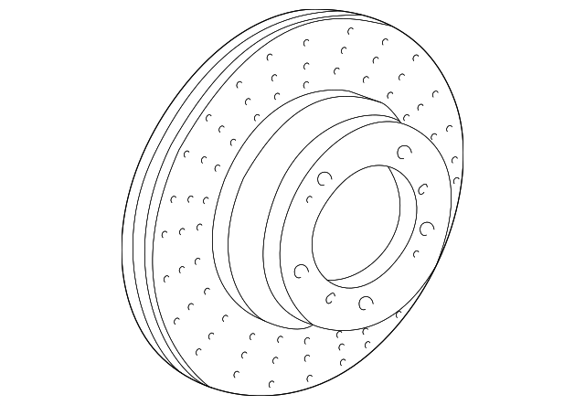 Disc Brake Rotor - Porsche (996-351-406-02)