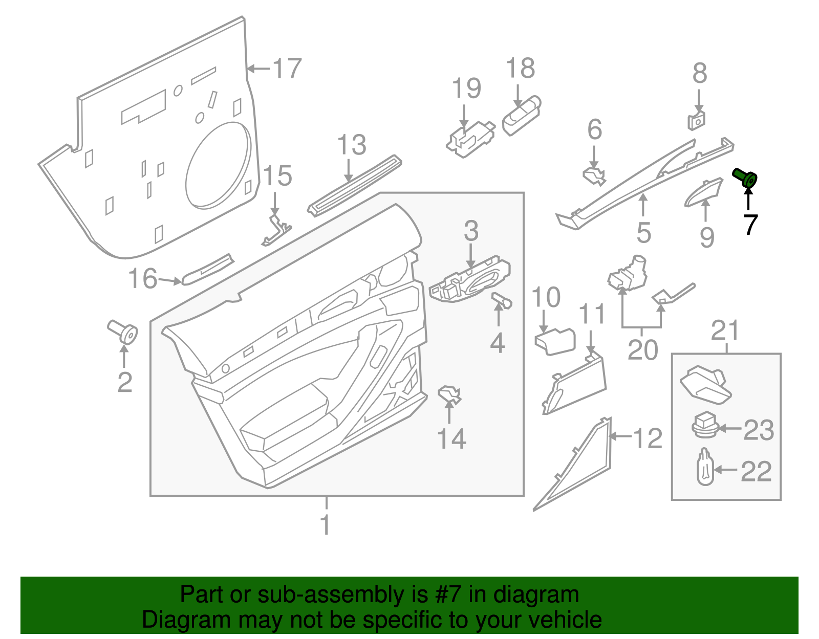 Trim Molding Screw - Porsche (999-919-121-09)