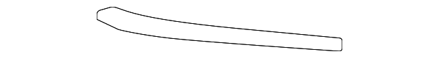 Trim Molding - Porsche (992-807-460-OK1)