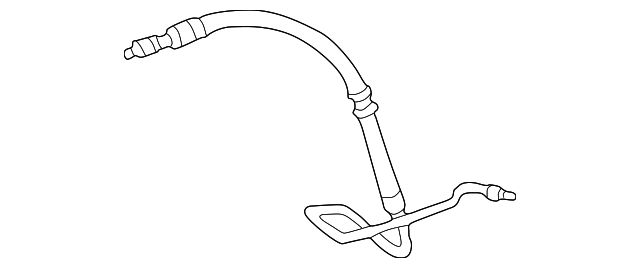 Power Steering Pressure Line - Porsche (996-347-443-11)