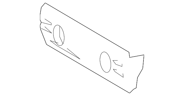 Trim Plate - Porsche (996-104-445-02)