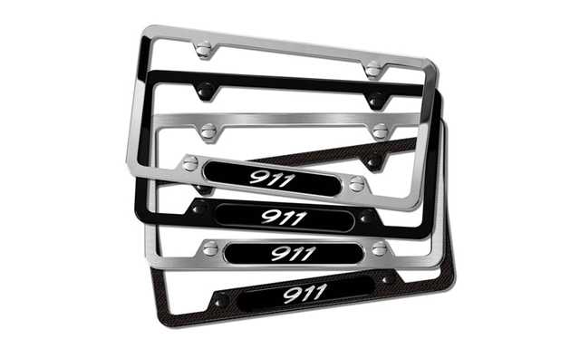 License Plate - Polished - Porsche (PNA-702-100-02)