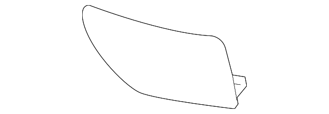 Reflector - Porsche (970-631-489-01)
