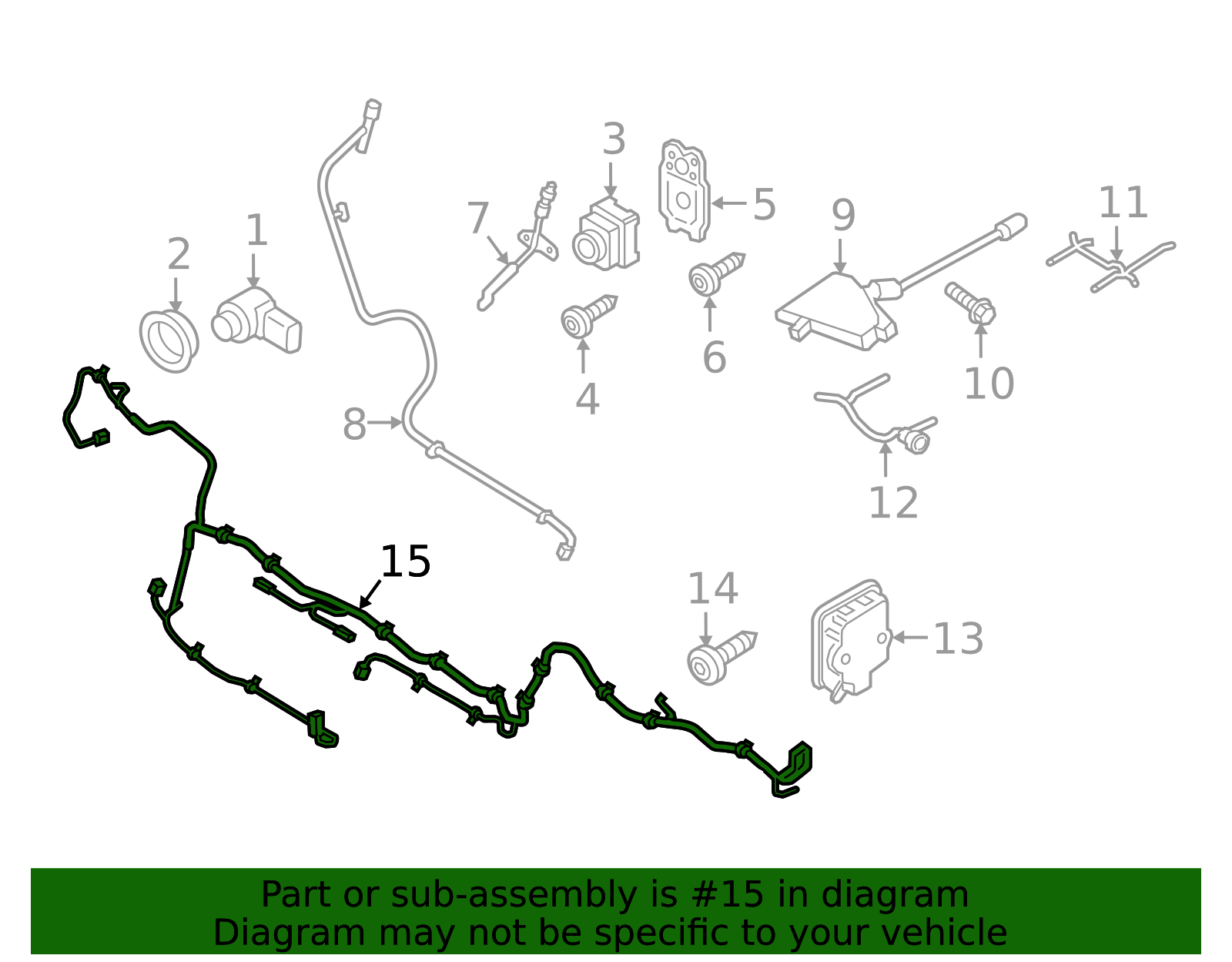 Wire Harness - Porsche (971-971-095-CE)