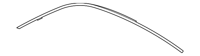 Roof Molding - Porsche (991-537-481-02-03C)