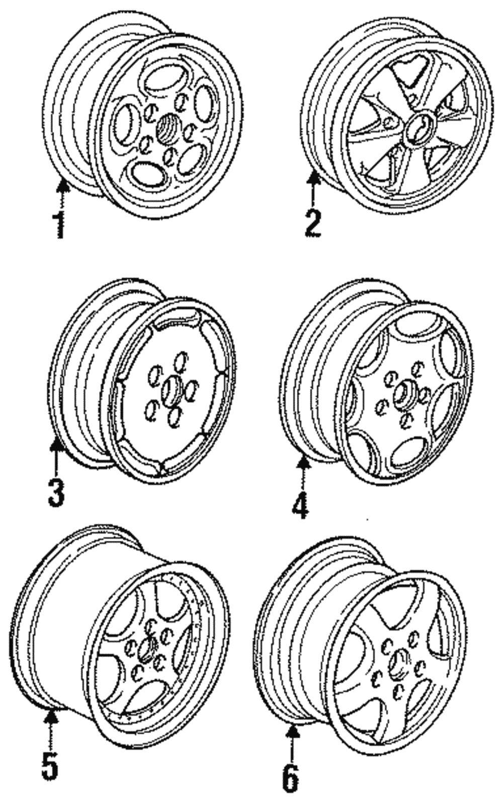 Wheel - Porsche (965-362-140-00)