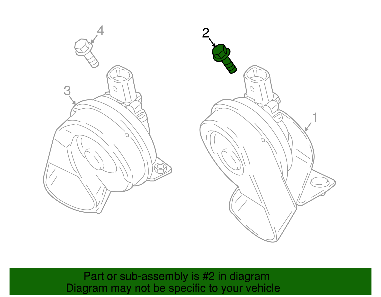 Inter-Cooler Bolt - Porsche (N-107-188-01)