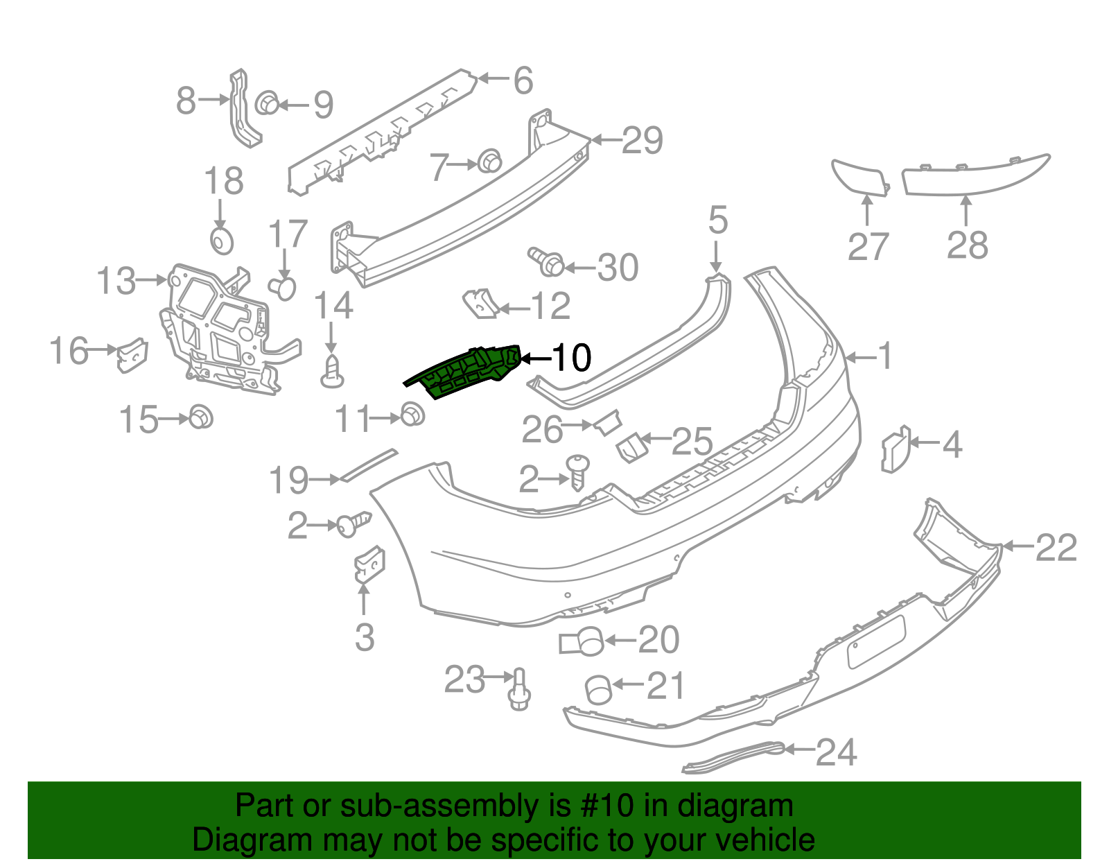 Retaining Strip - Porsche (970-505-635-03)