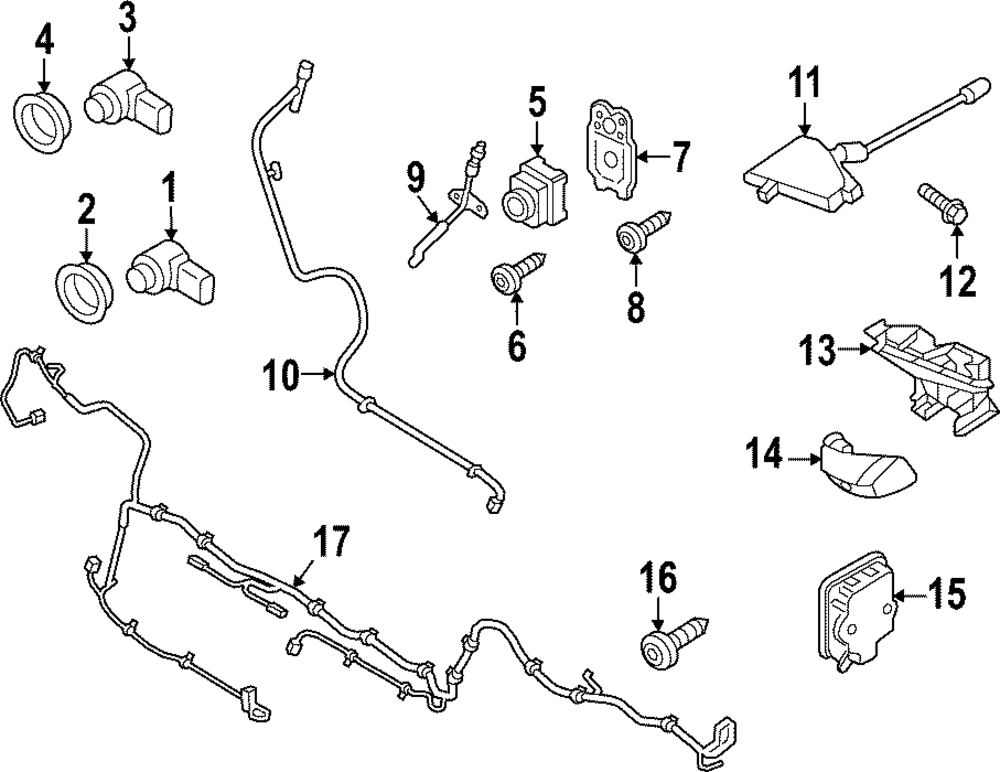 Wire Harness - Porsche (971-971-073-FC)