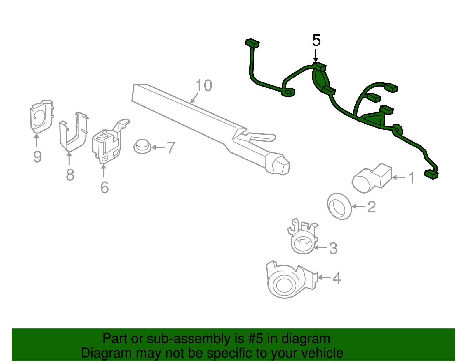 Wire Harness - Porsche (991-612-924-01)