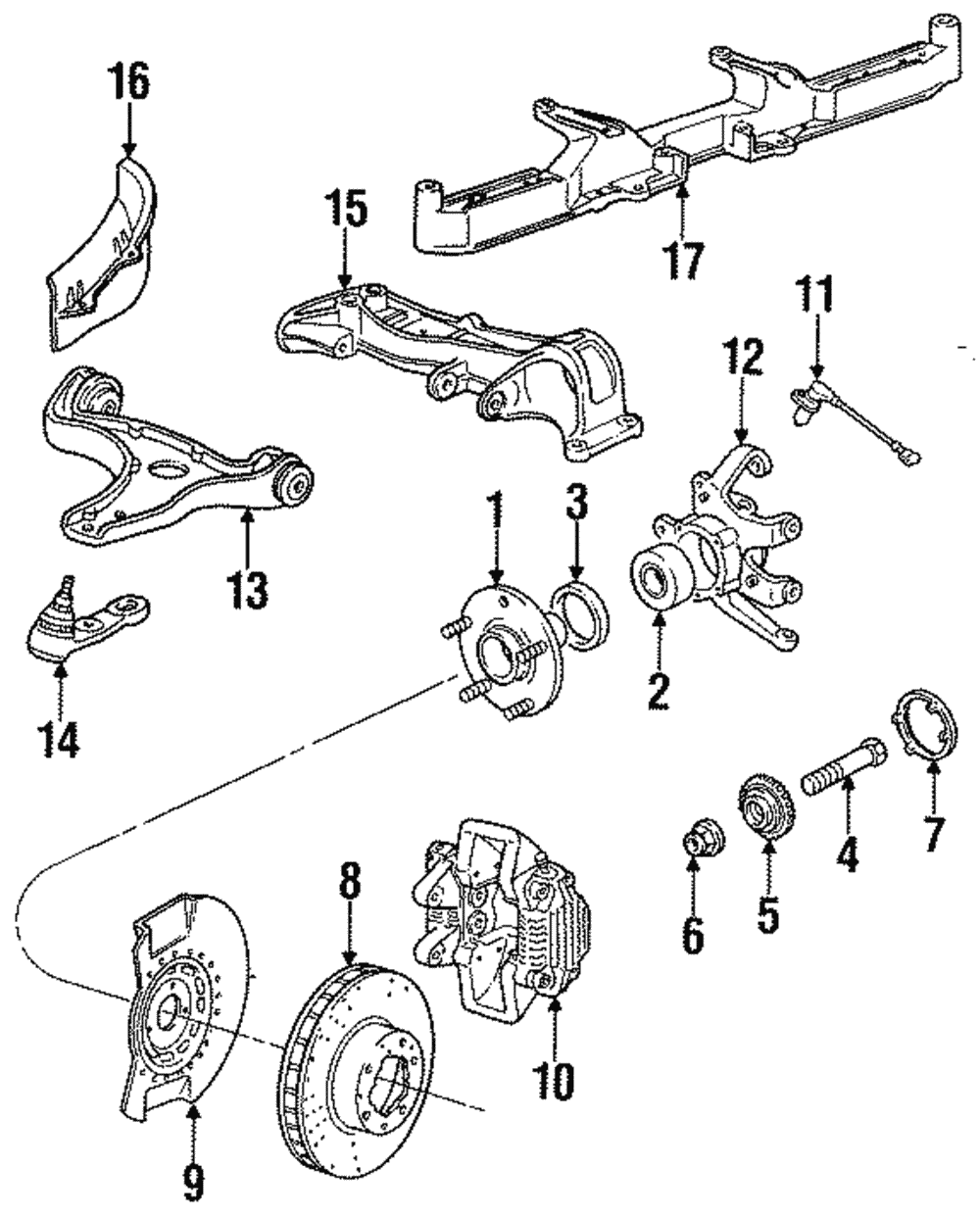 Bearing Rear Cap - Porsche (964-341-252-02)